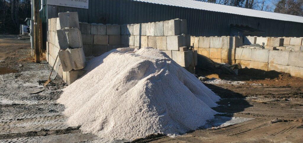 pile of salt